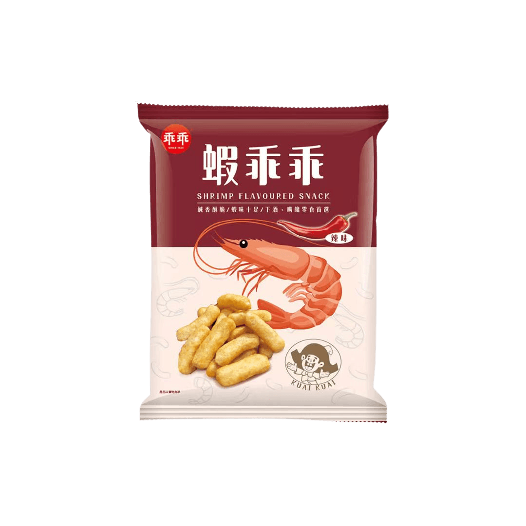 【乖乖】玉米脆條(蝦乖乖辣味) 40g