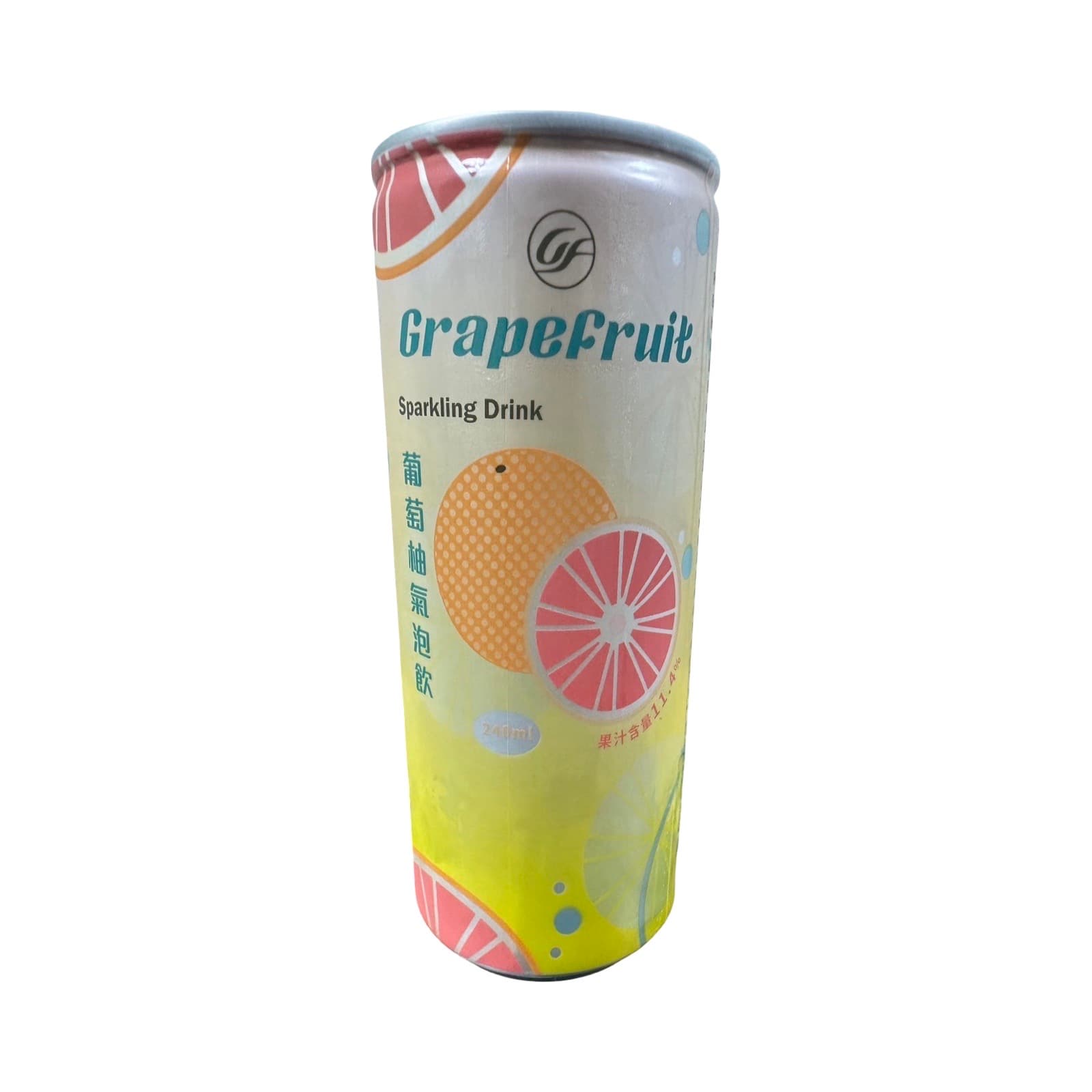 【綠園牧場】葡萄柚氣泡飲 240ml