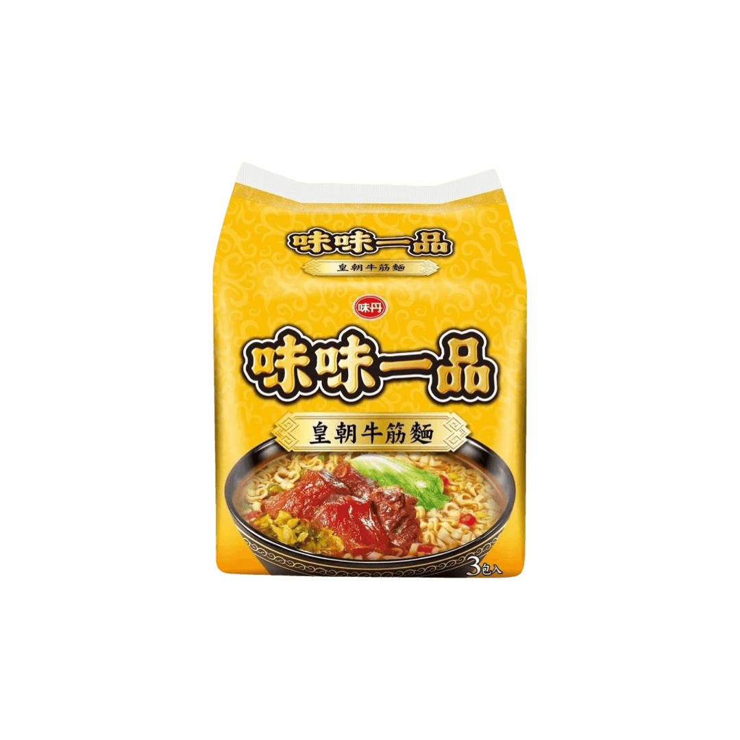 【味味一品】皇朝牛筋麵(一包3入)