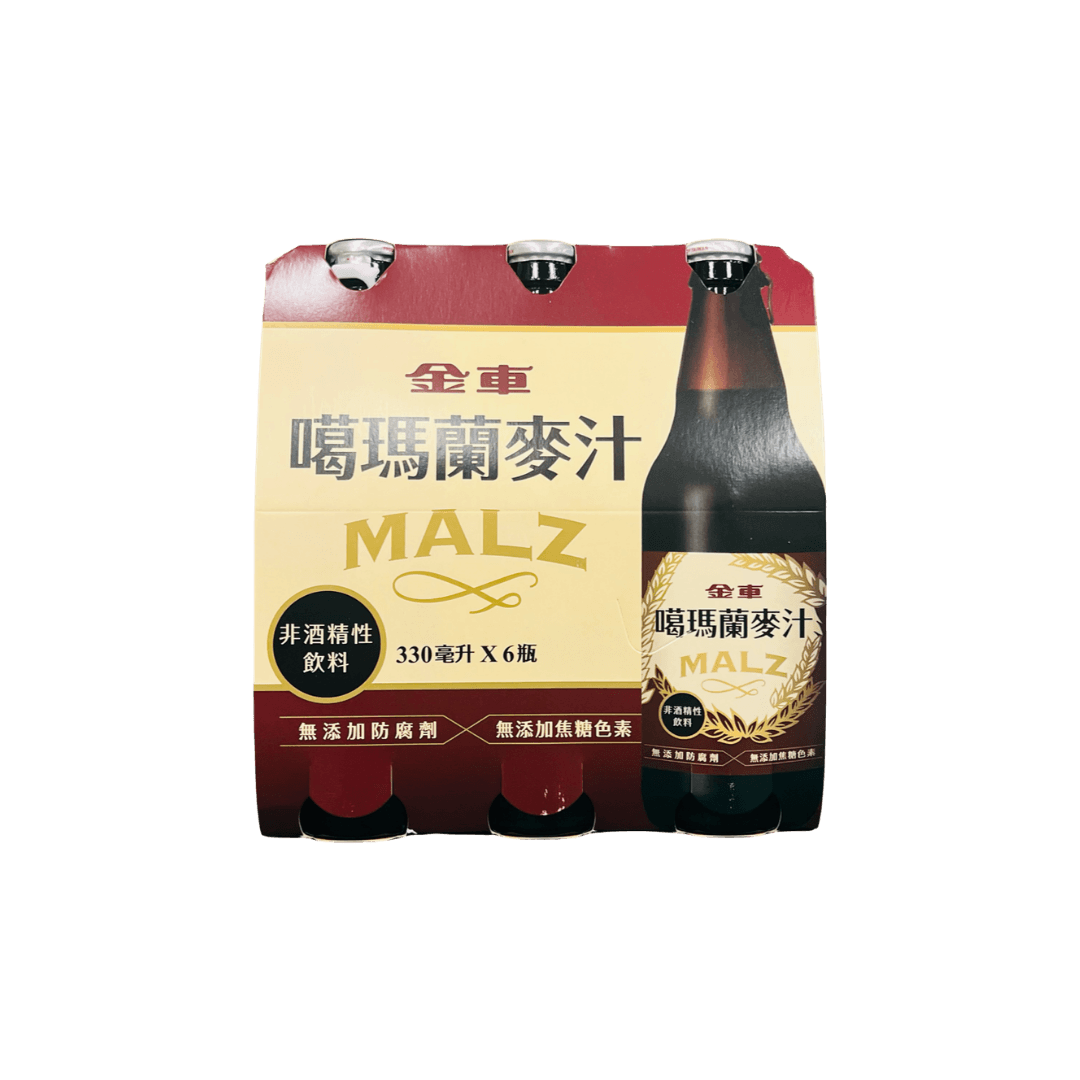 【金車】噶瑪蘭麥汁 330ml（1手6入）