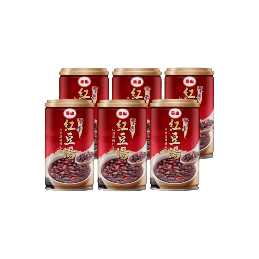 【泰山】紫米紅豆湯(一手6入)