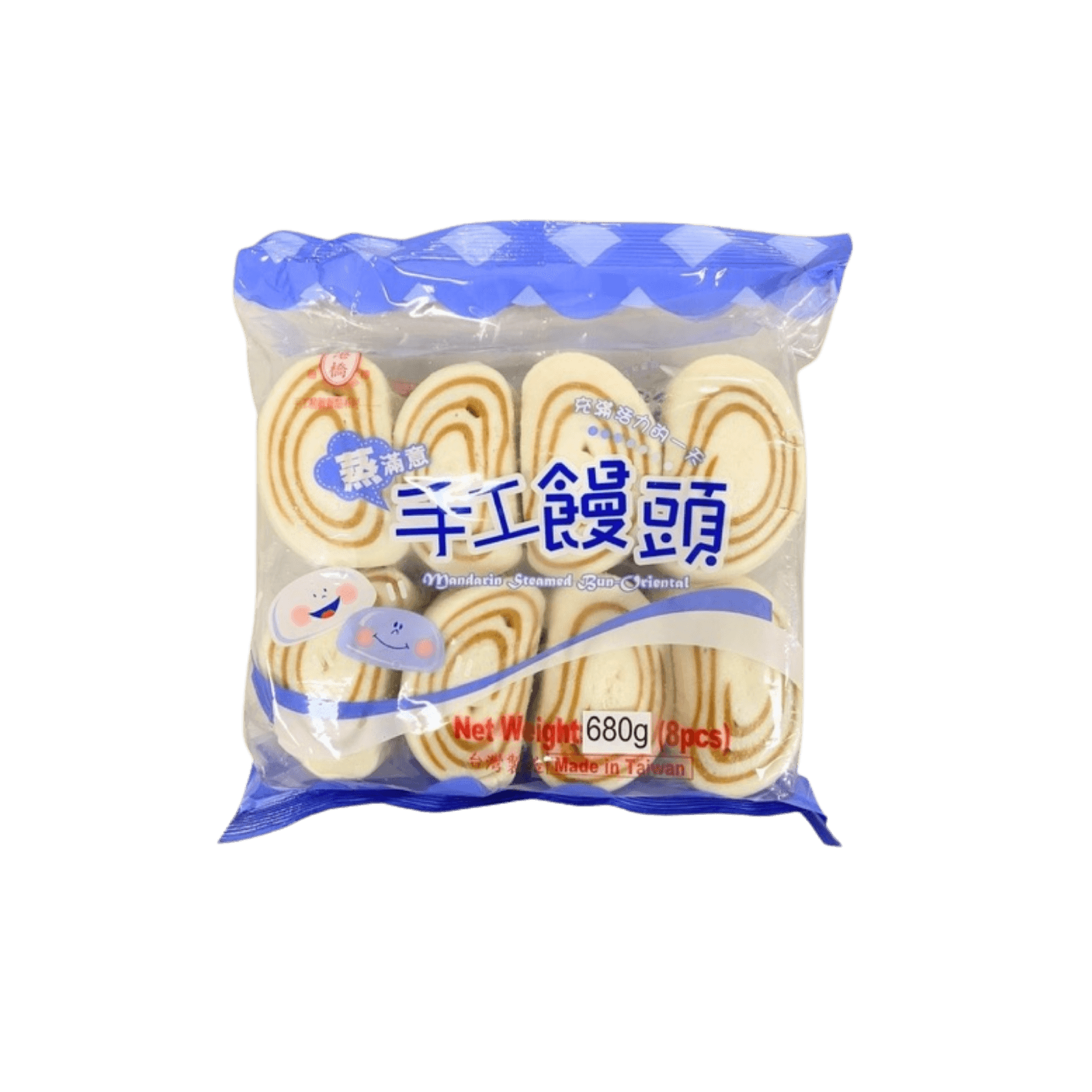 (效期17/09)【港橋】雙色饅頭 680g