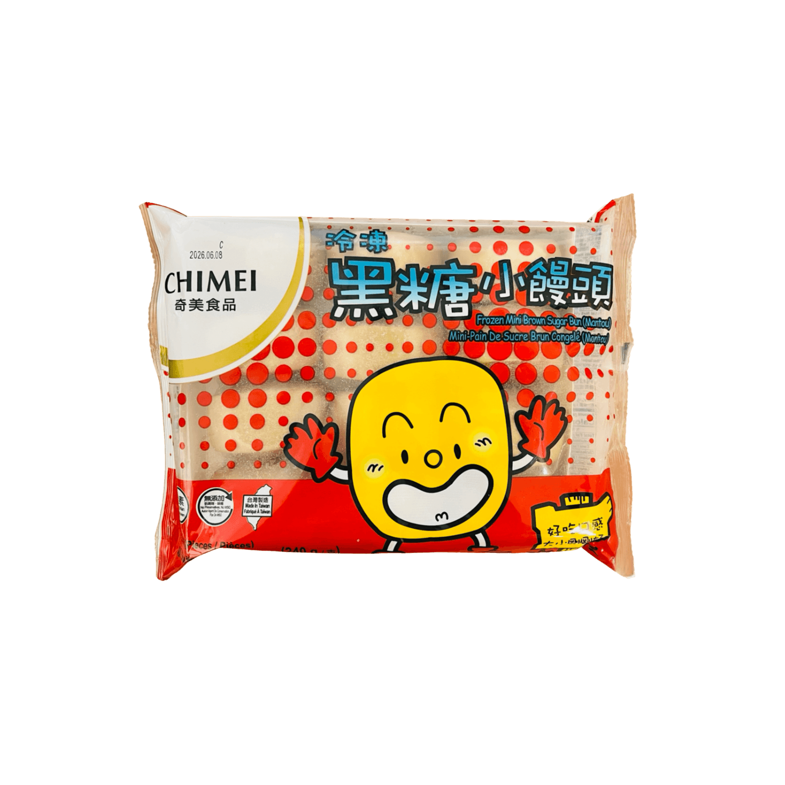 【奇美】黑糖小饅頭 240g