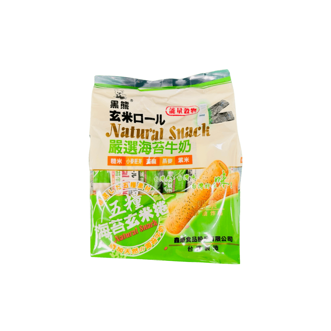 【鑫豪】五糧海苔玄米捲(奶素) 160g