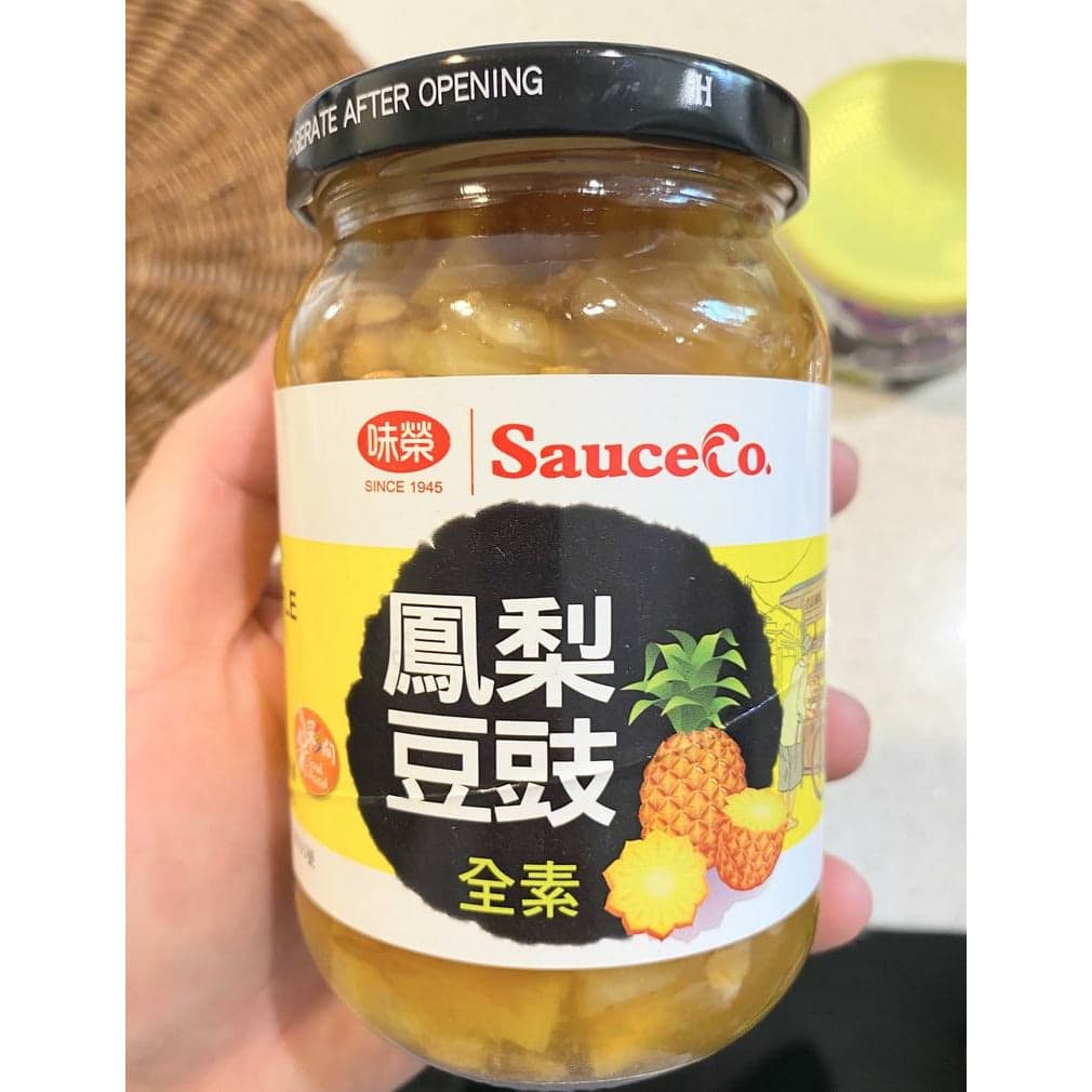 【味榮】鳳梨豆豉 380g