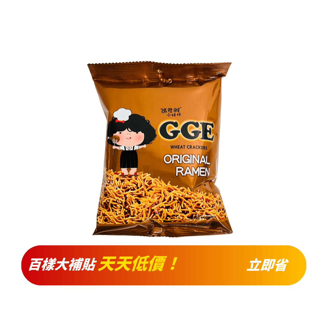 【張君雅小妹妹】原味點心麵 80g