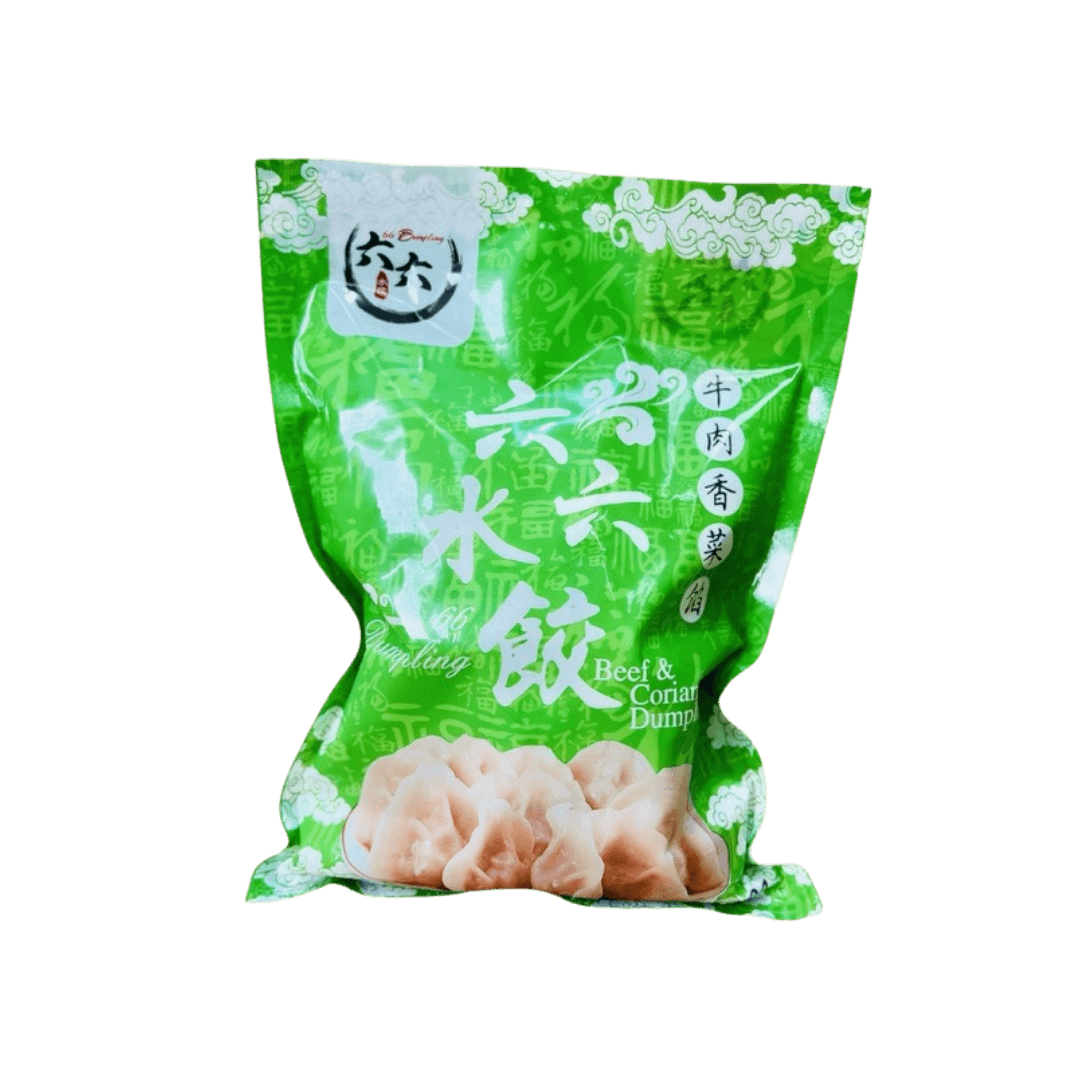【六六水餃】牛肉香菜餡 500g