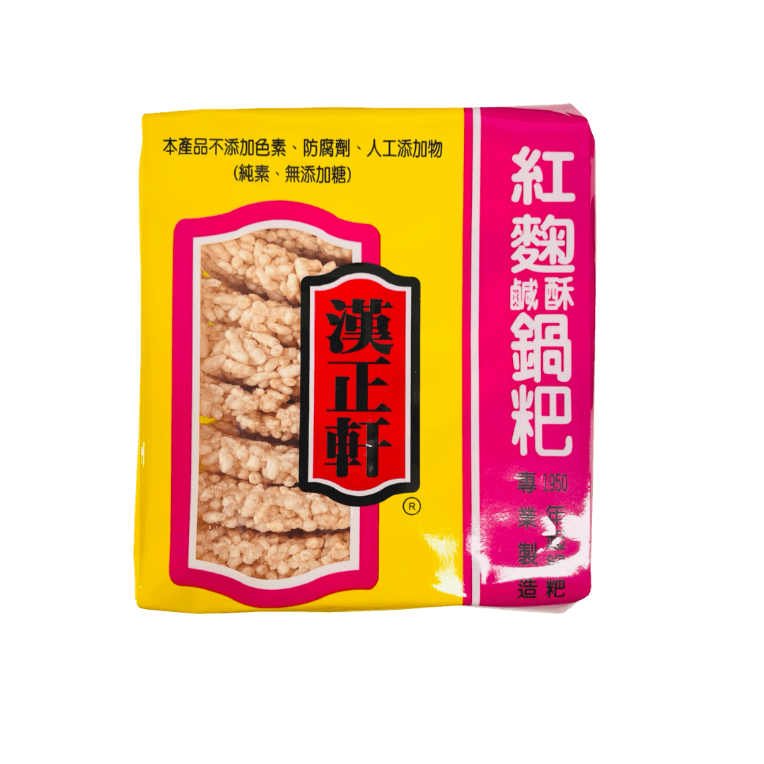 【漢正軒】紅麴鍋粑(純素) 200g