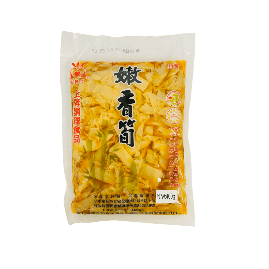 【尚班竹】嫩香筍(全素) 400g