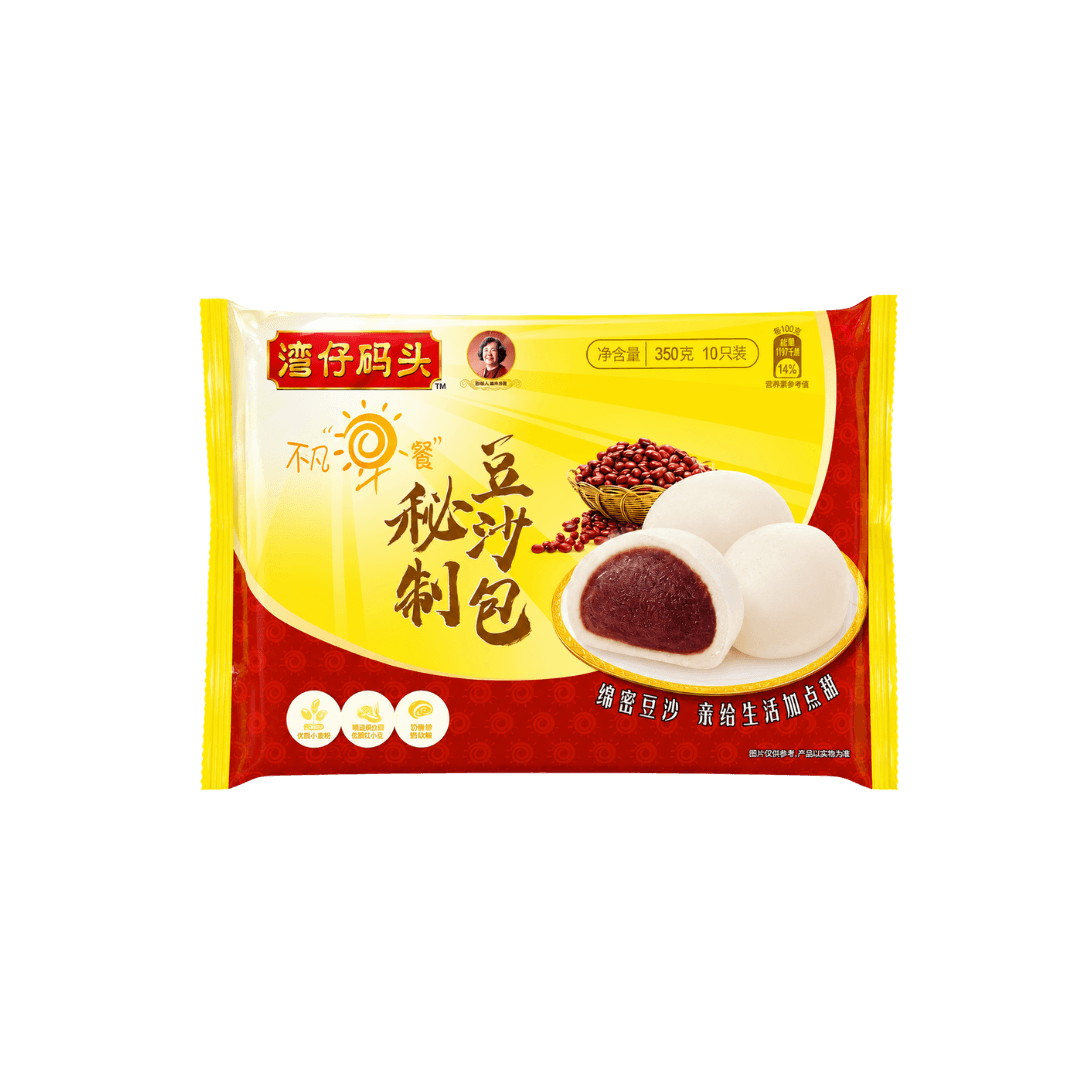 【灣仔碼頭】秘製豆沙包 350g