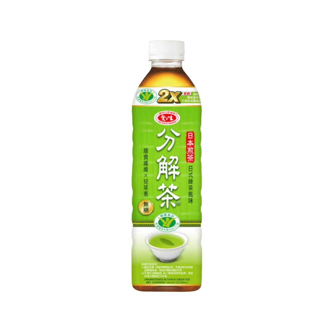【愛之味】分解茶日式綠茶 590ml