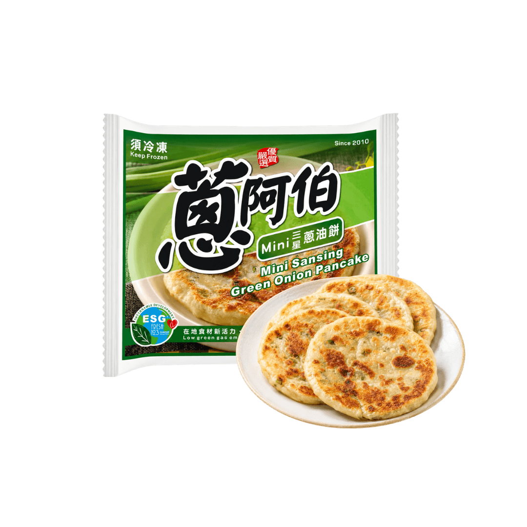 【蔥阿伯】mini三星蔥油餅 450g(5入)