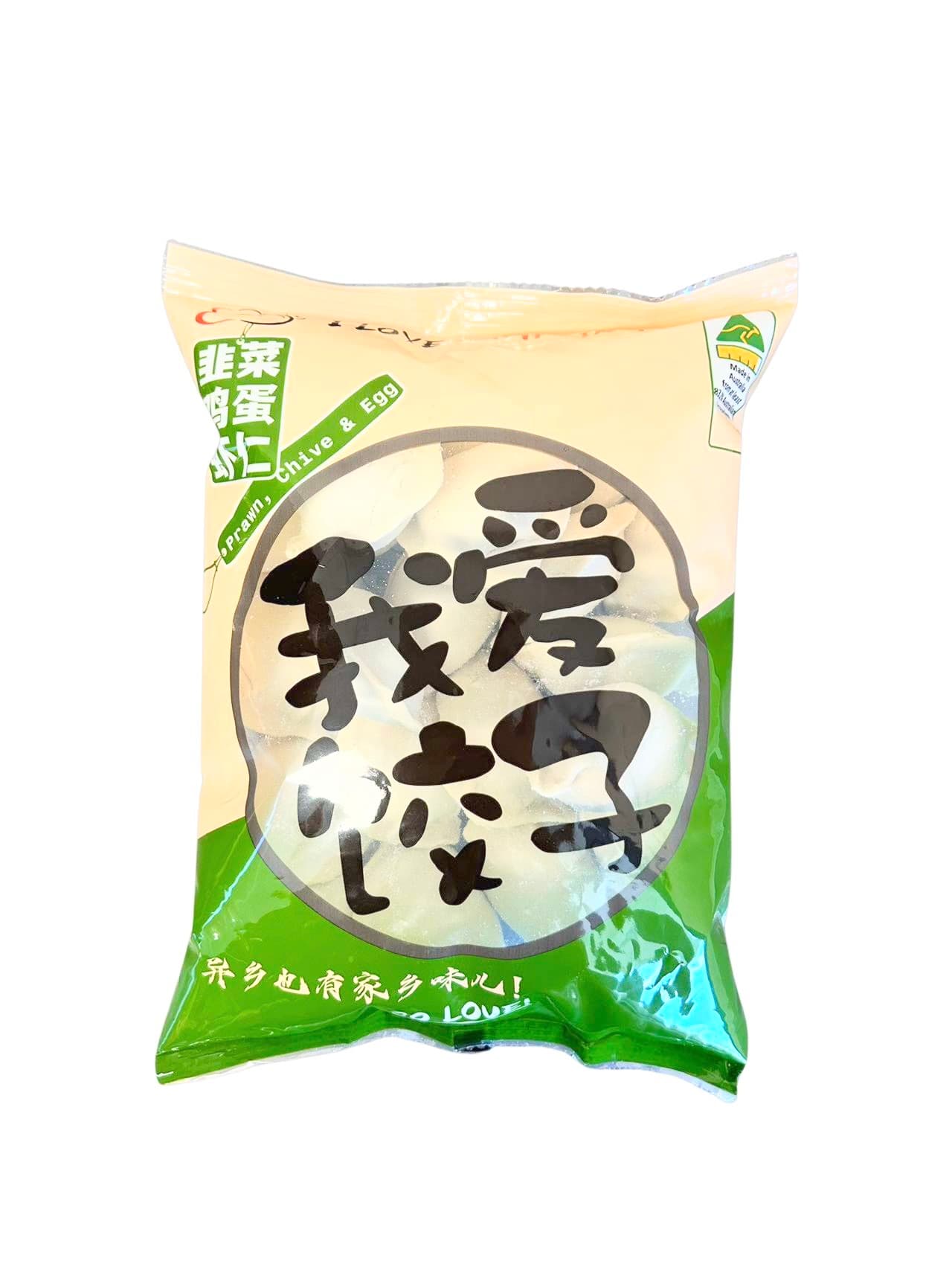 【我愛餃子】韭菜雞蛋蝦仁 480g