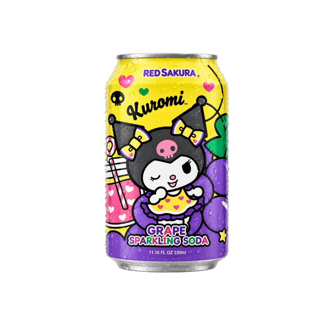 【紅櫻花】Grape Sparkling Soda 330ml