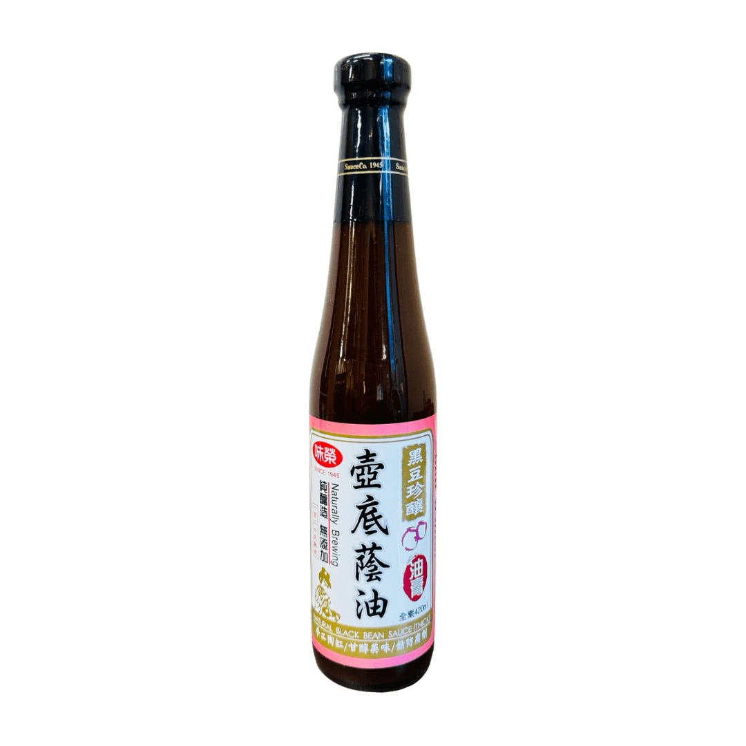 【味榮】黑豆珍釀壺底蔭油(油膏) 420ml