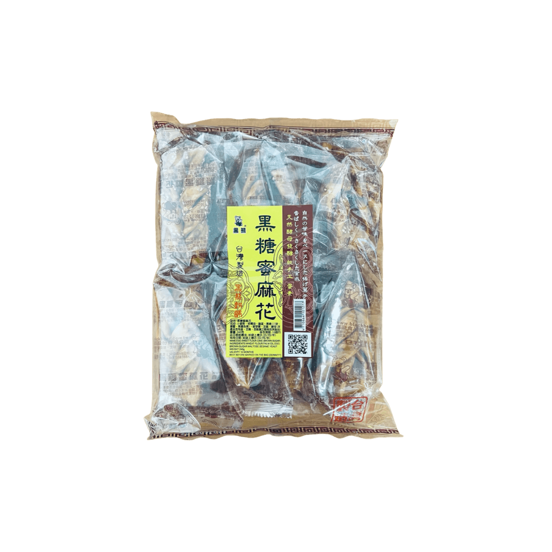【黑熊】黑糖蜜麻花 240g
