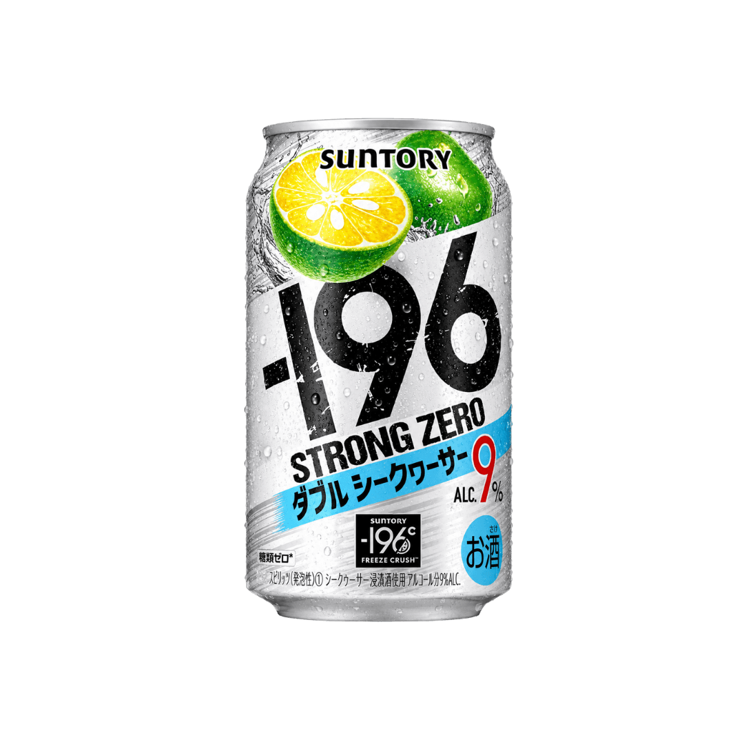 【三得利】-196℃ 強冽雙重香檬 350ml