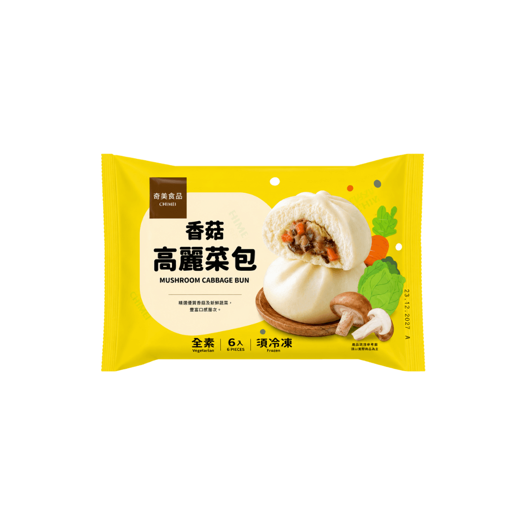 【奇美】香菇高麗菜包(6入) 390g