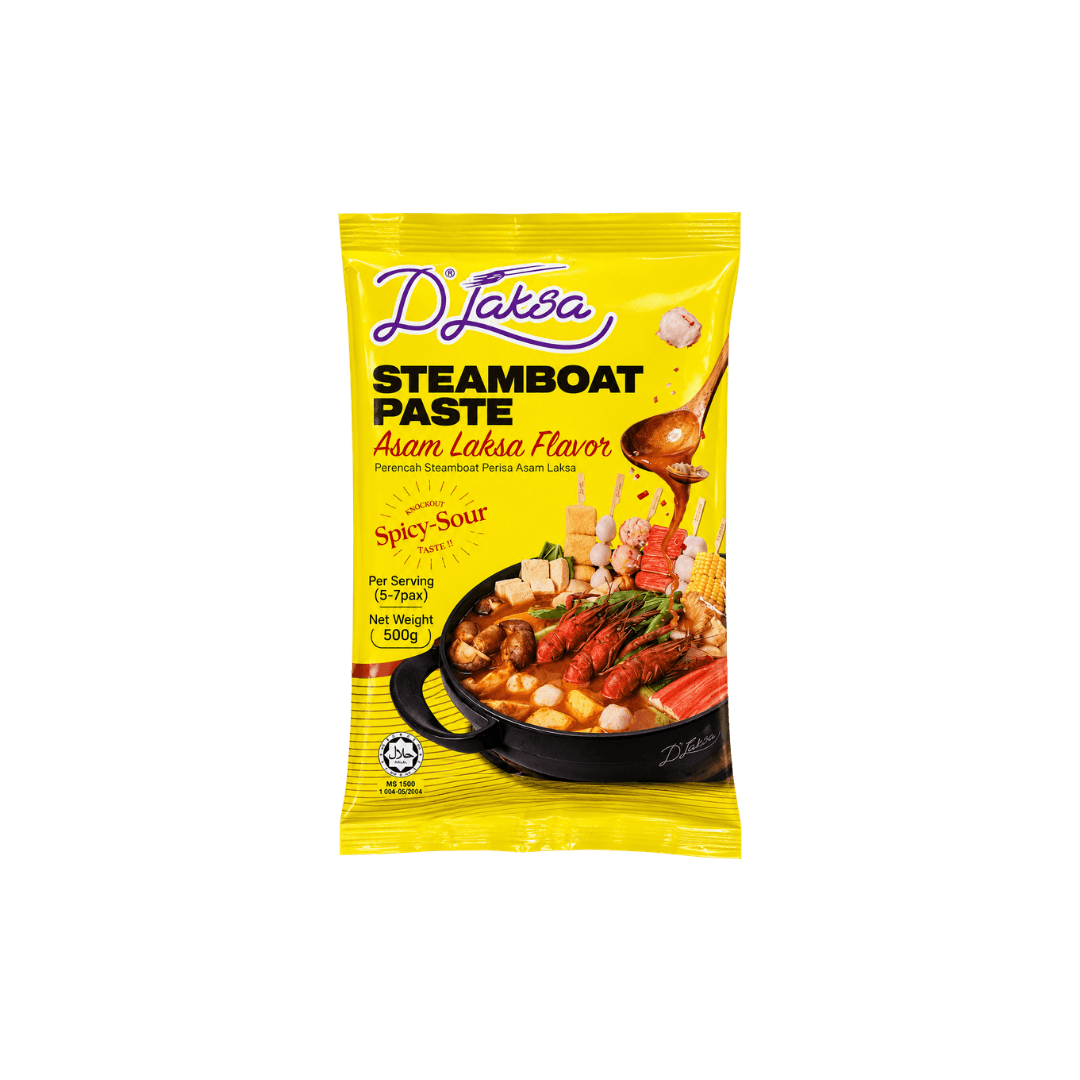 【迪叻沙】亞參叻沙火鍋底料 500g